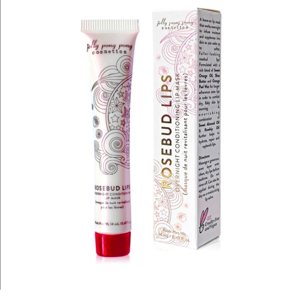 New!!! Jelly Pong Pong Rosebud Lips Overnight 💋 Mask